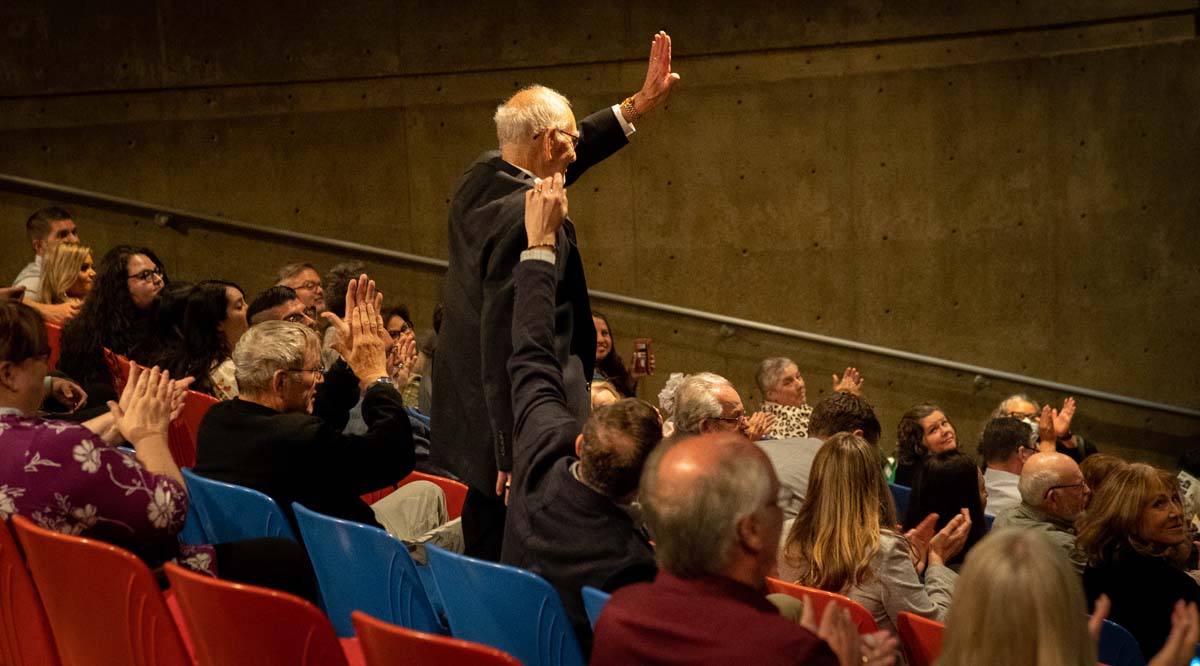 People enjoying the Anniversary Gala