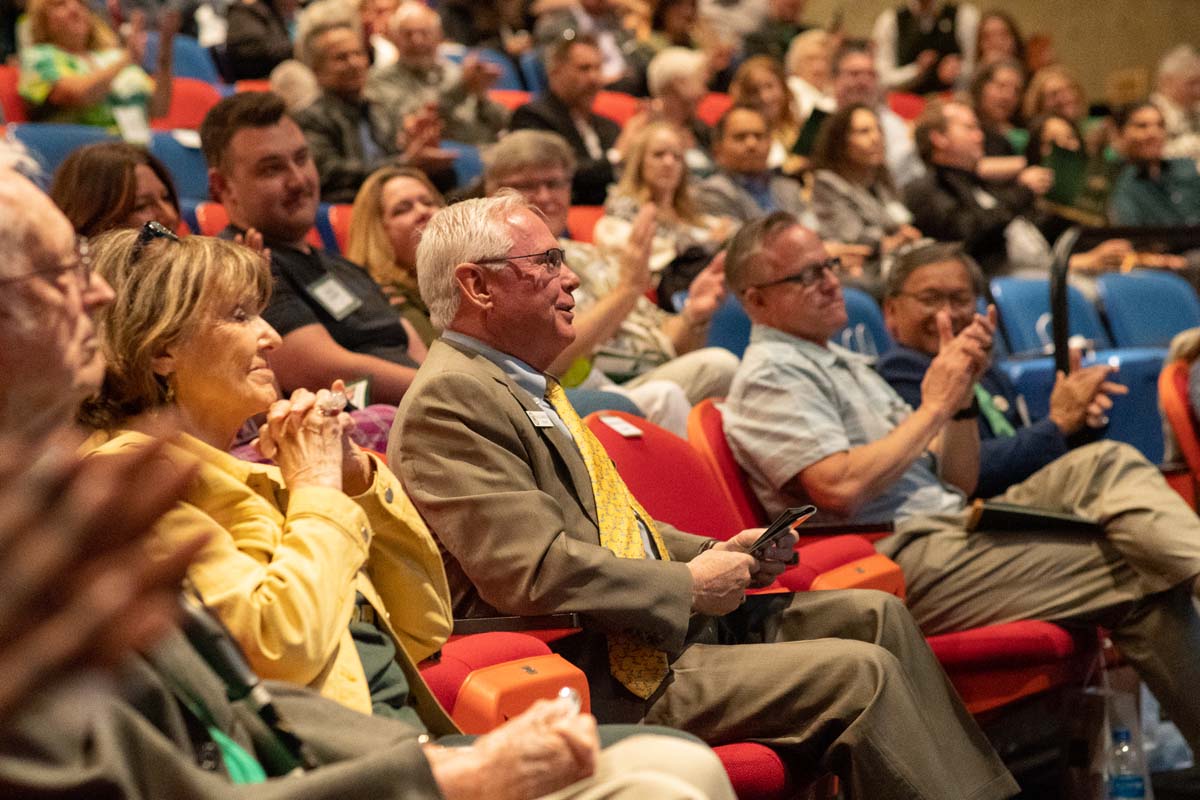 People enjoying the Anniversary Gala