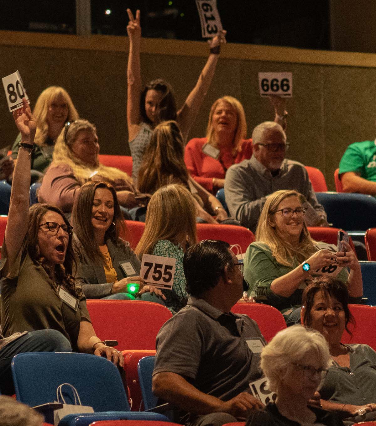 People enjoying the Anniversary Gala