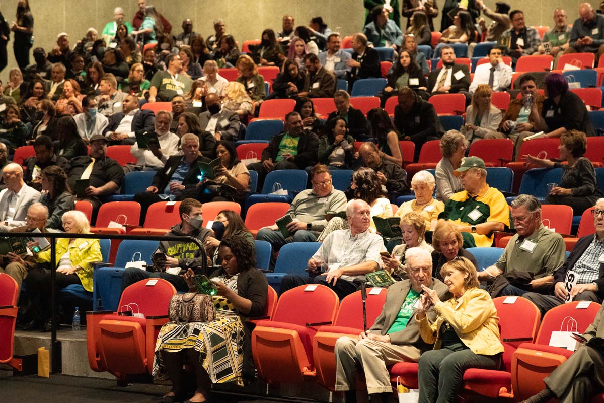 People enjoying the Anniversary Gala