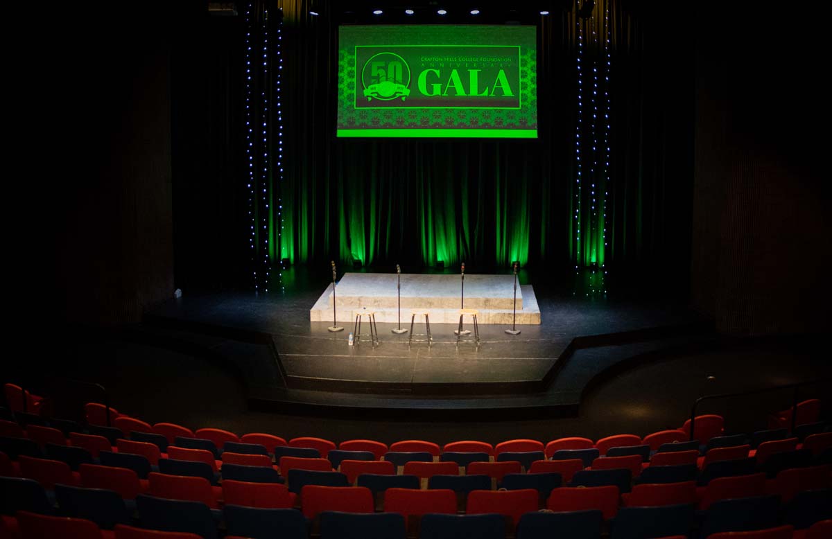 People enjoying the Anniversary Gala