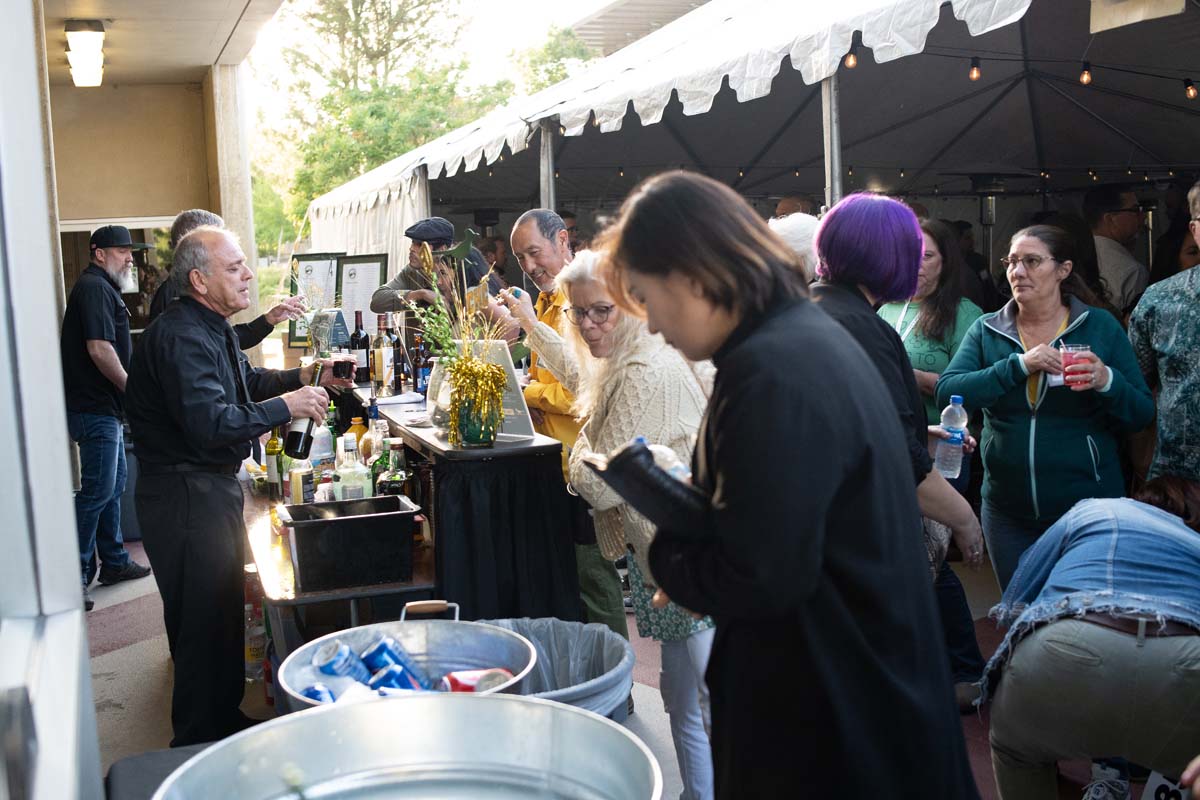 People enjoying the Anniversary Gala