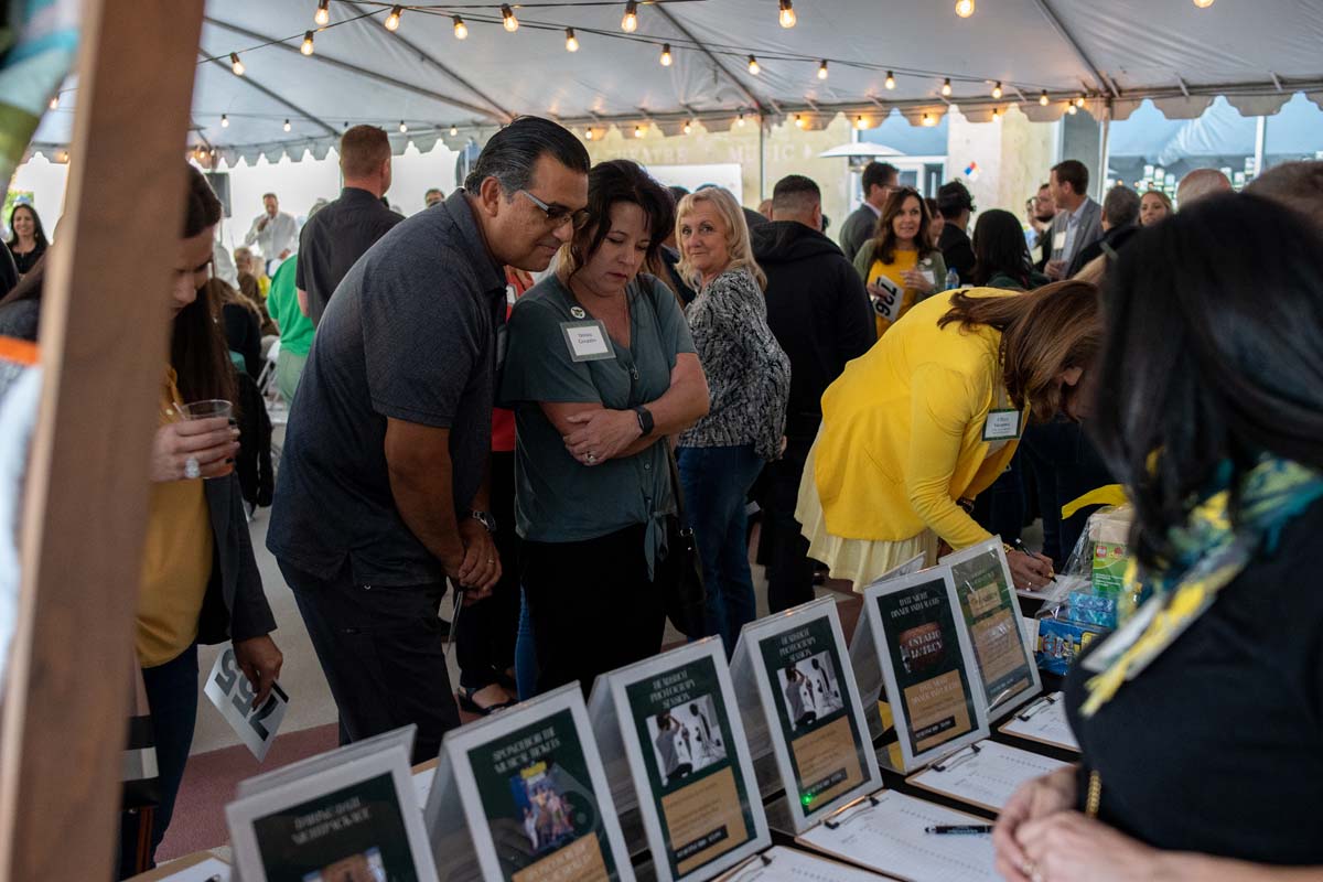 People enjoying the Anniversary Gala