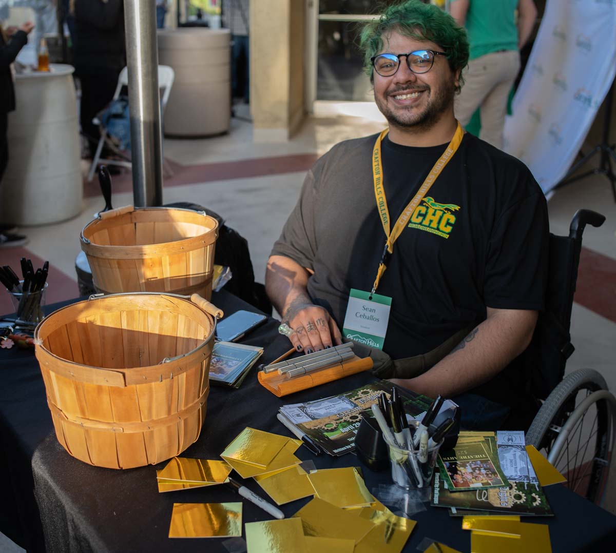 People enjoying the Anniversary Gala