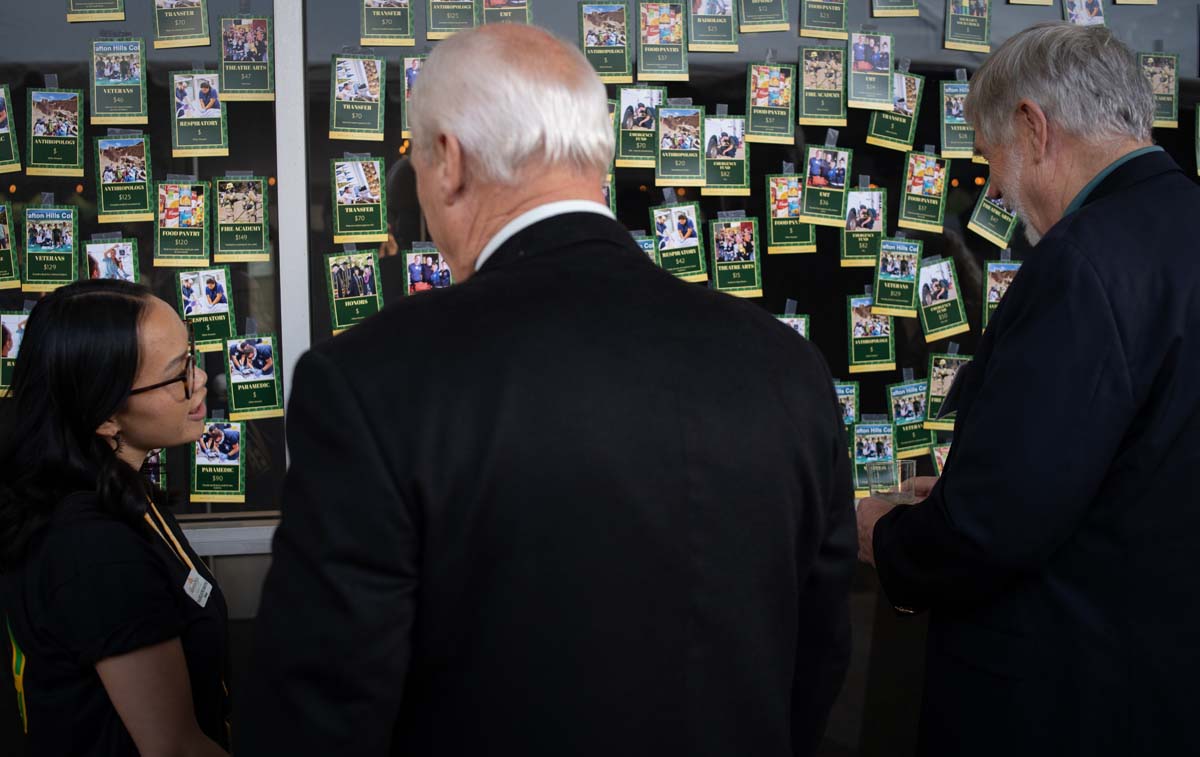 People enjoying the Anniversary Gala