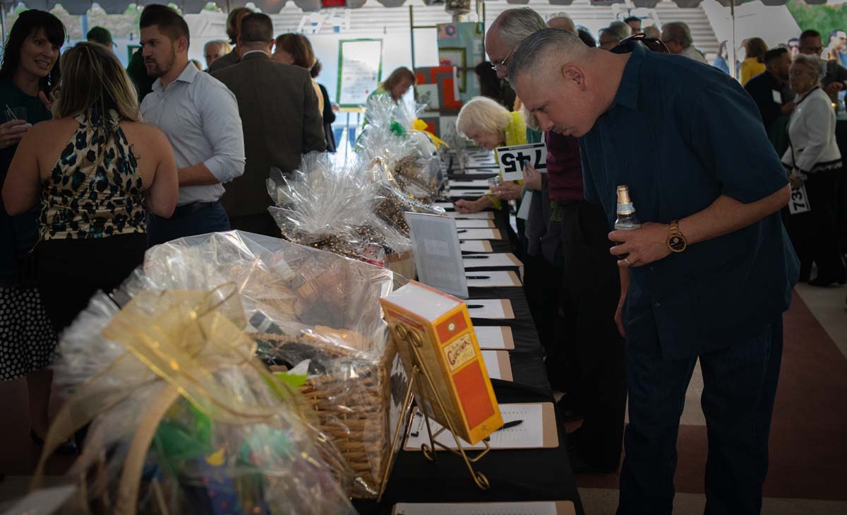 People enjoying the Anniversary Gala