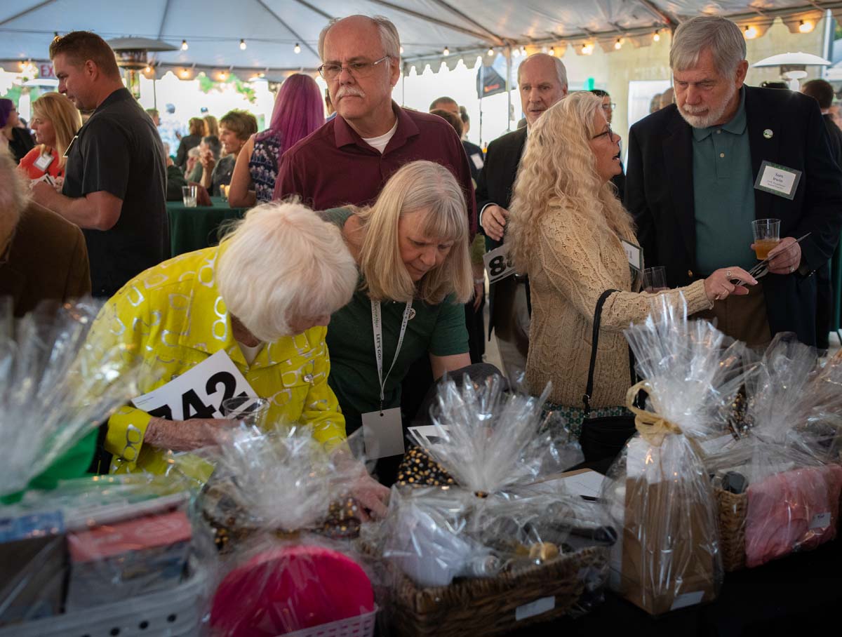People enjoying the Anniversary Gala