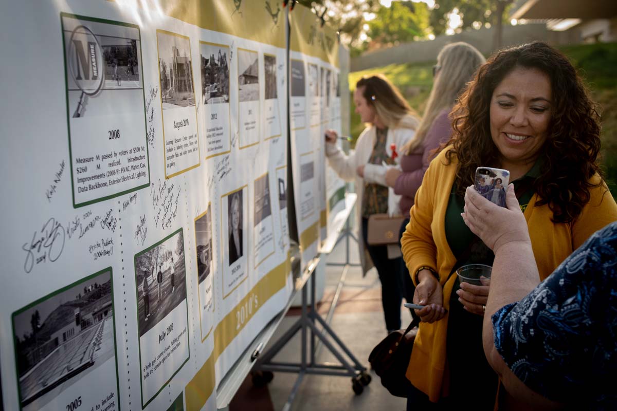 People enjoying the Anniversary Gala