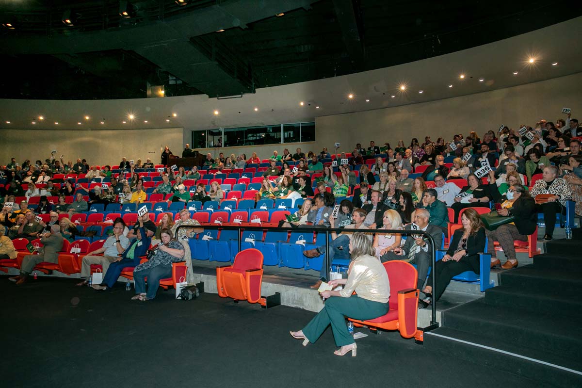 People enjoying the Anniversary Gala
