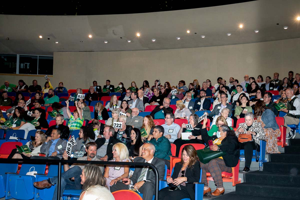 People enjoying the Anniversary Gala