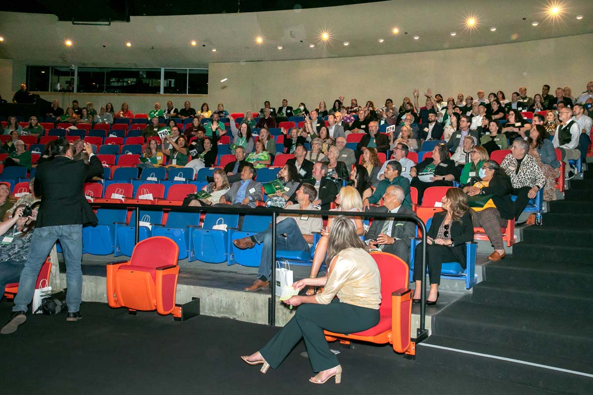 People enjoying the Anniversary Gala