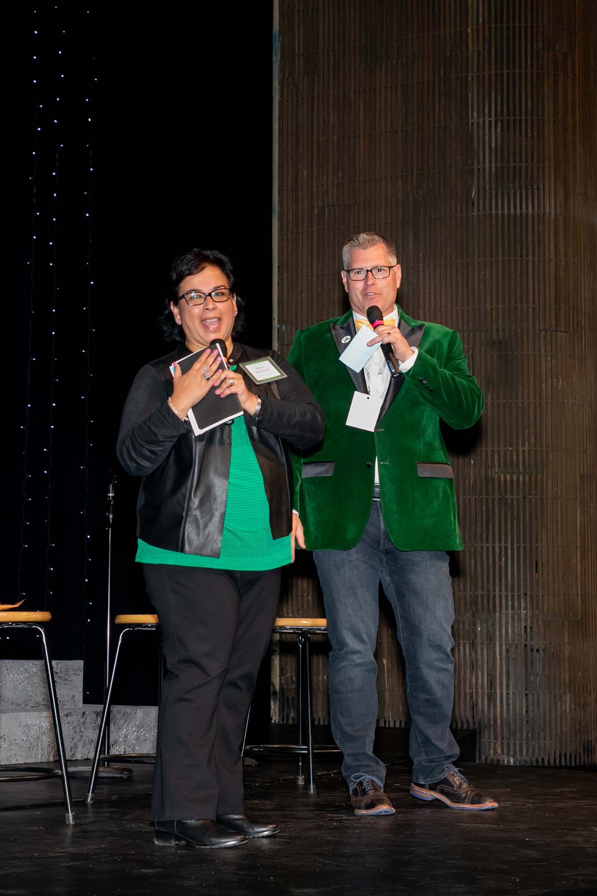 People enjoying the Anniversary Gala