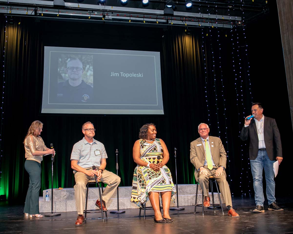 People enjoying the Anniversary Gala