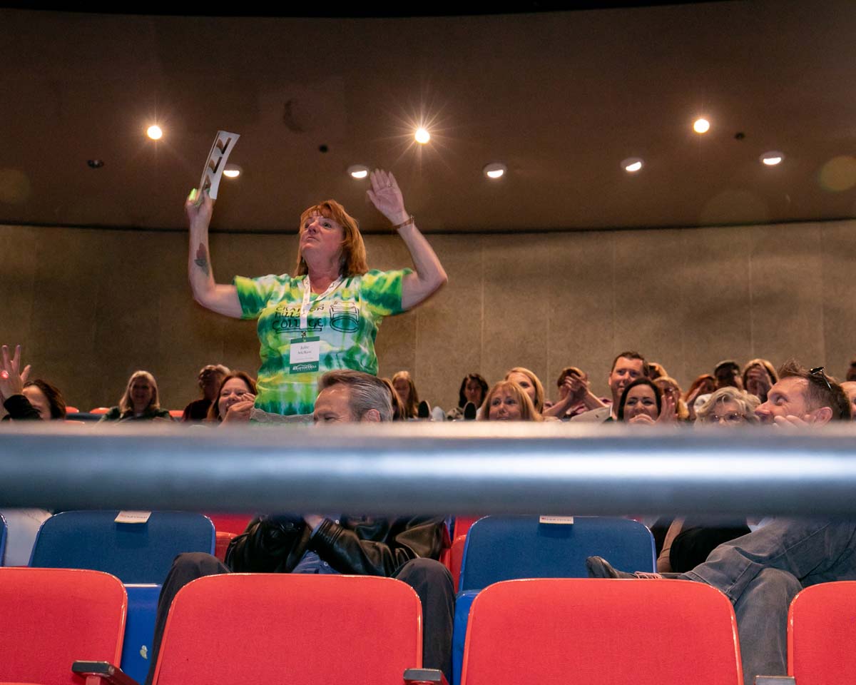 People enjoying the Anniversary Gala