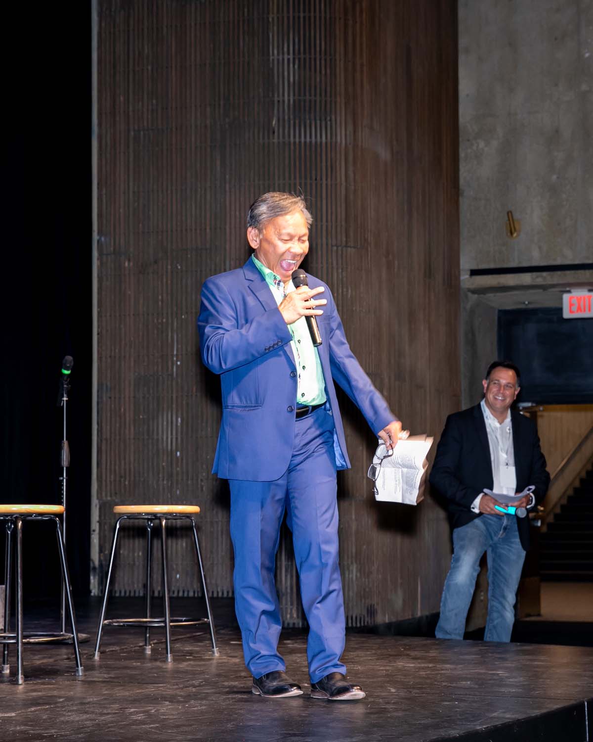 People enjoying the Anniversary Gala