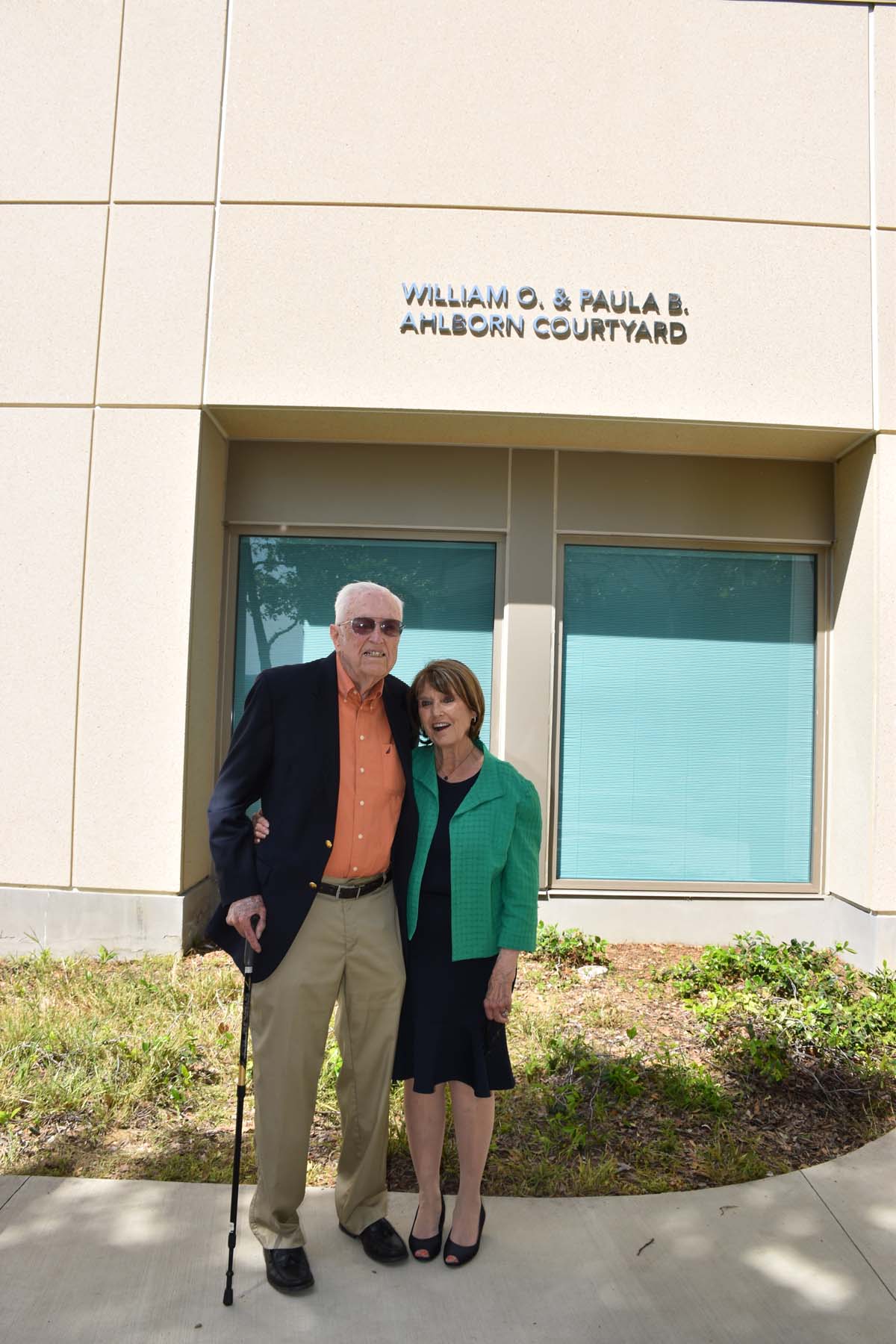 People enjoying the naming event