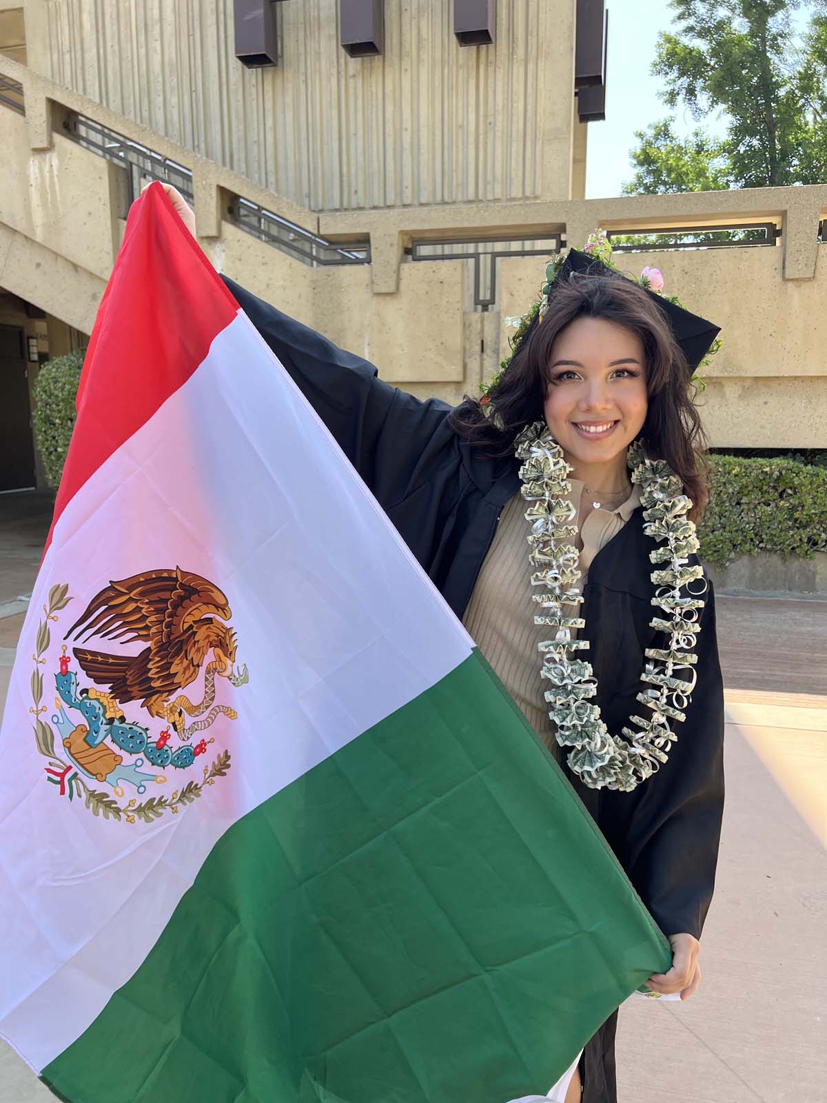 People enjoying Commencement