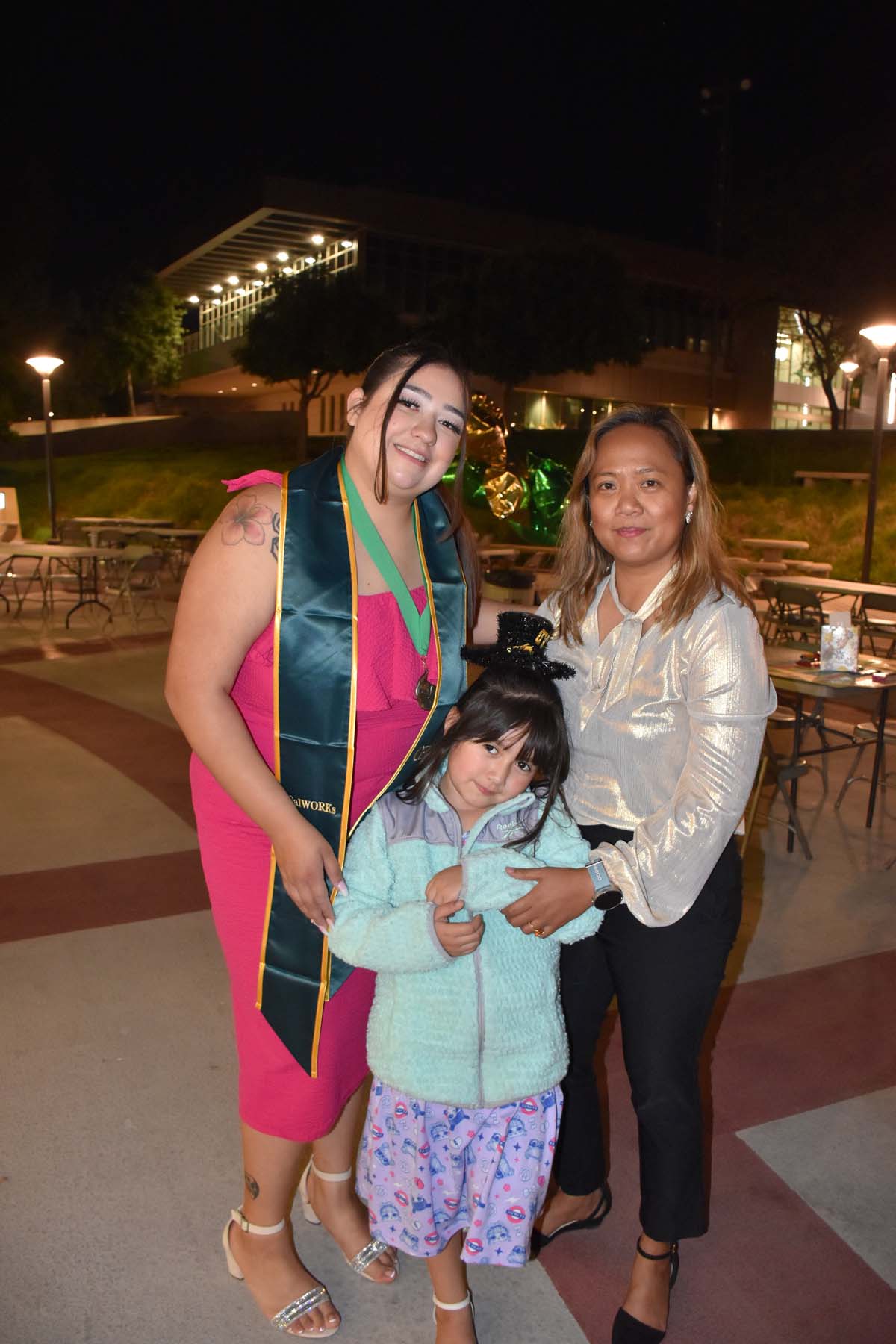 People enjoying the EOP&S Awards Ceremony