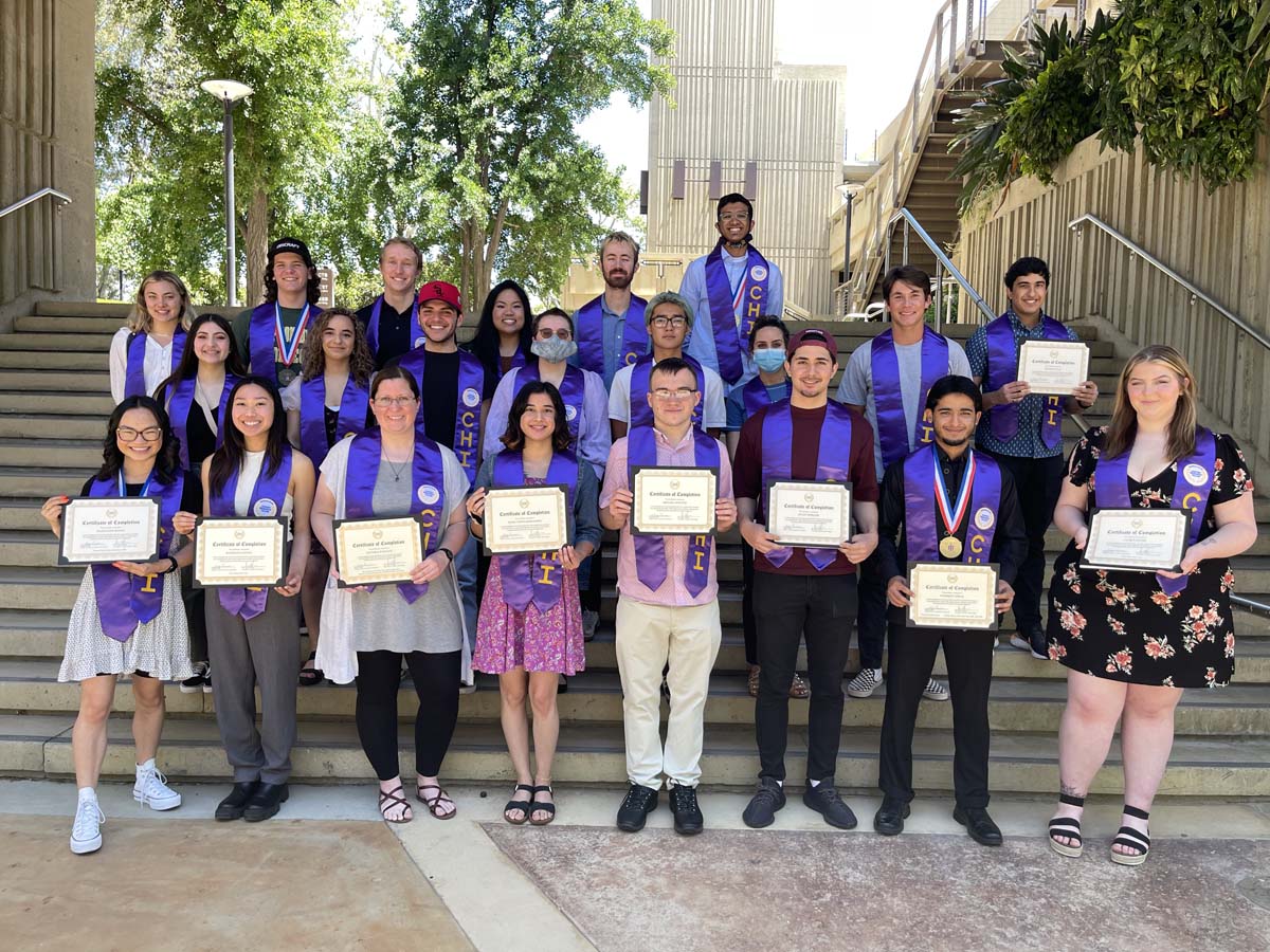 People enjoying the Honors Luncheon