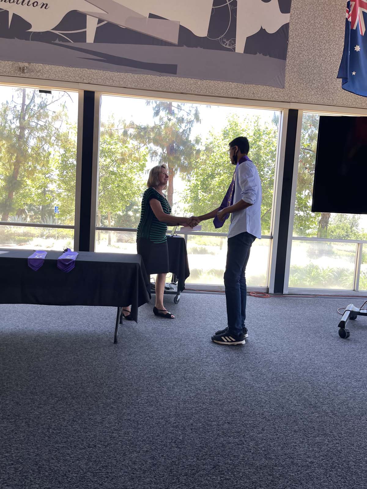 People enjoying the Honors Luncheon