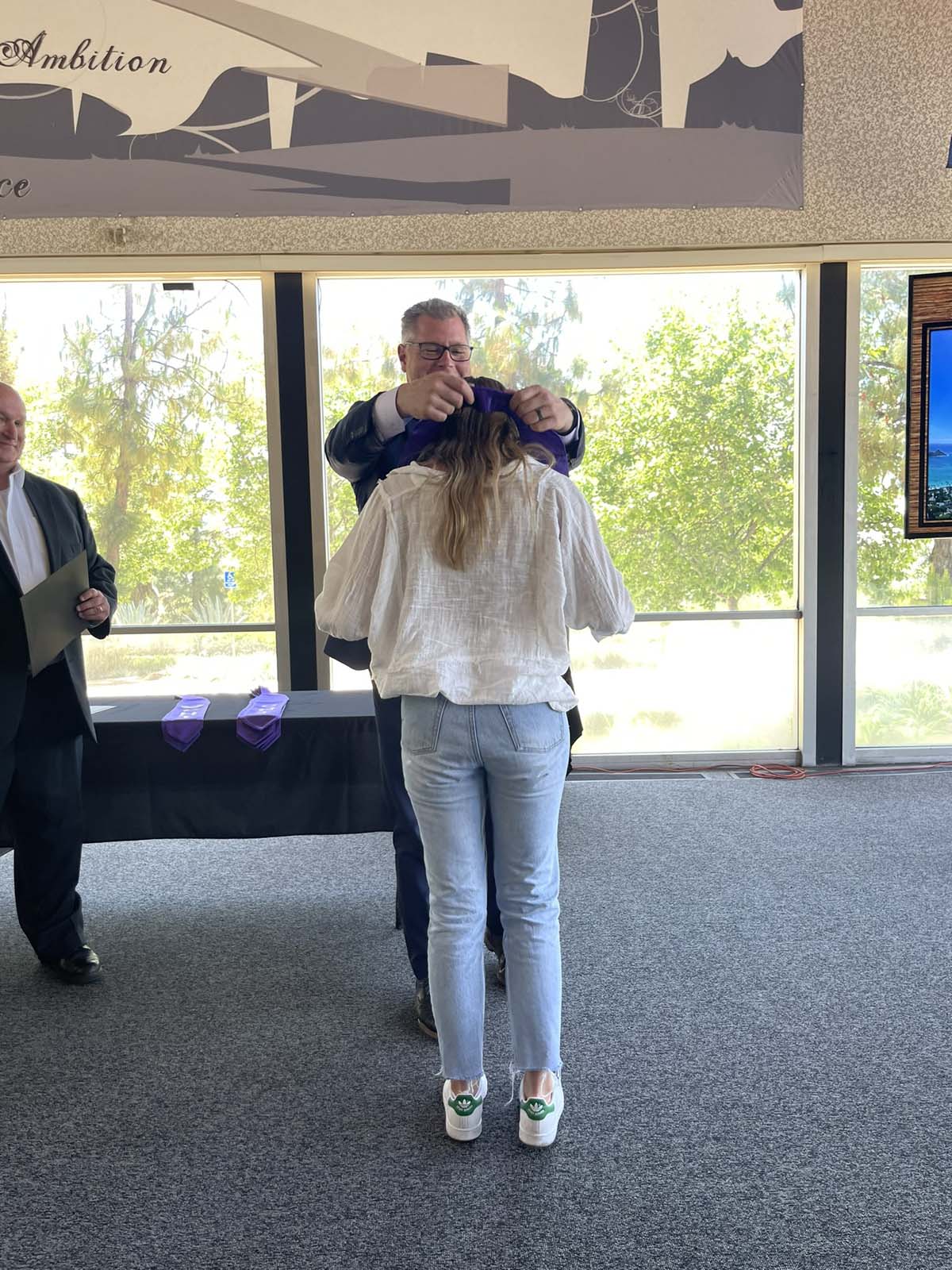 People enjoying the Honors Luncheon