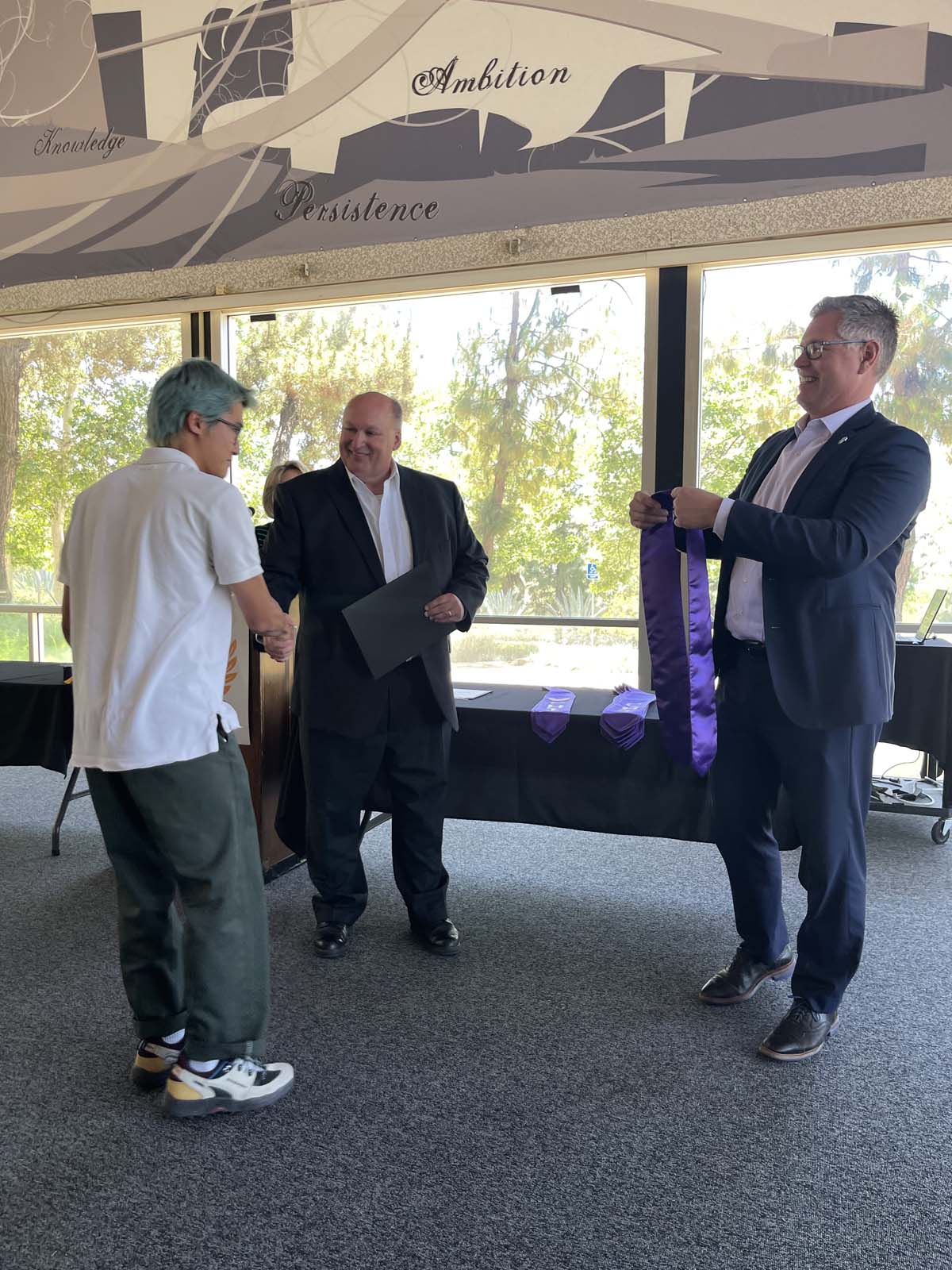 People enjoying the Honors Luncheon