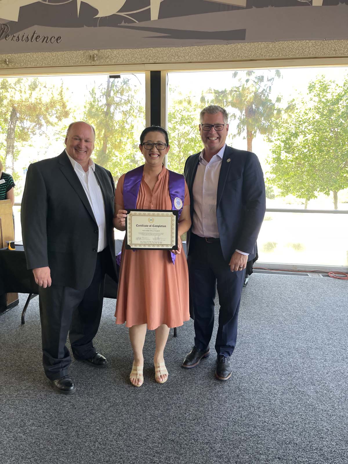 People enjoying the Honors Luncheon