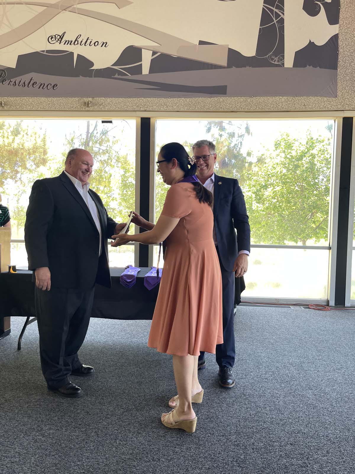People enjoying the Honors Luncheon