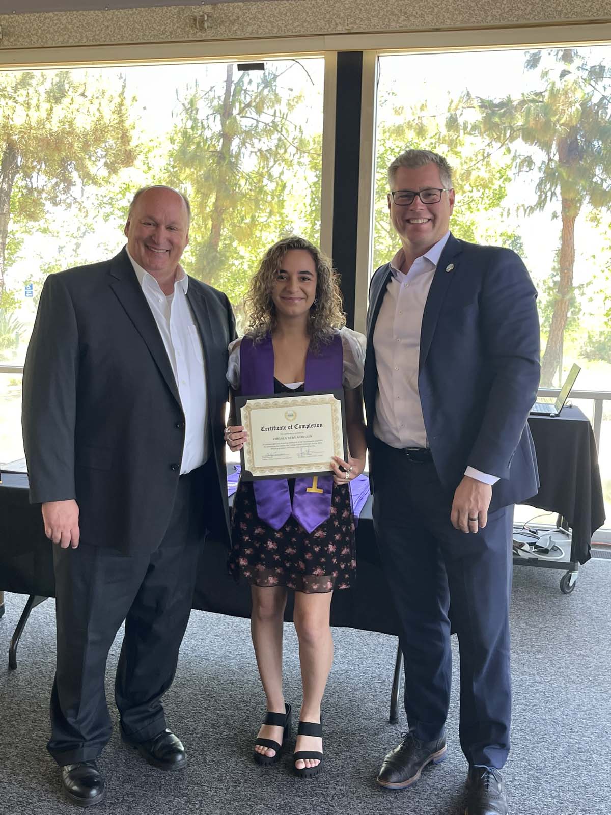 People enjoying the Honors Luncheon
