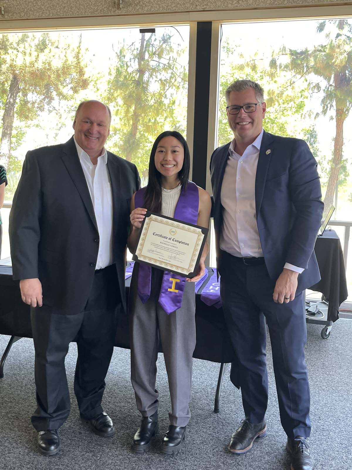 People enjoying the Honors Luncheon