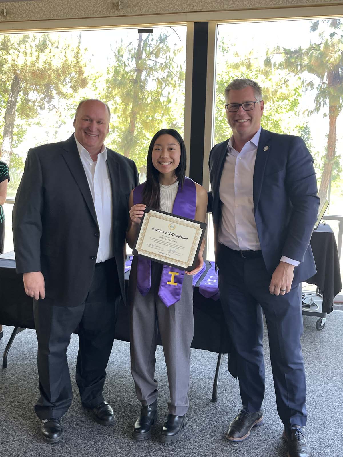 People enjoying the Honors Luncheon