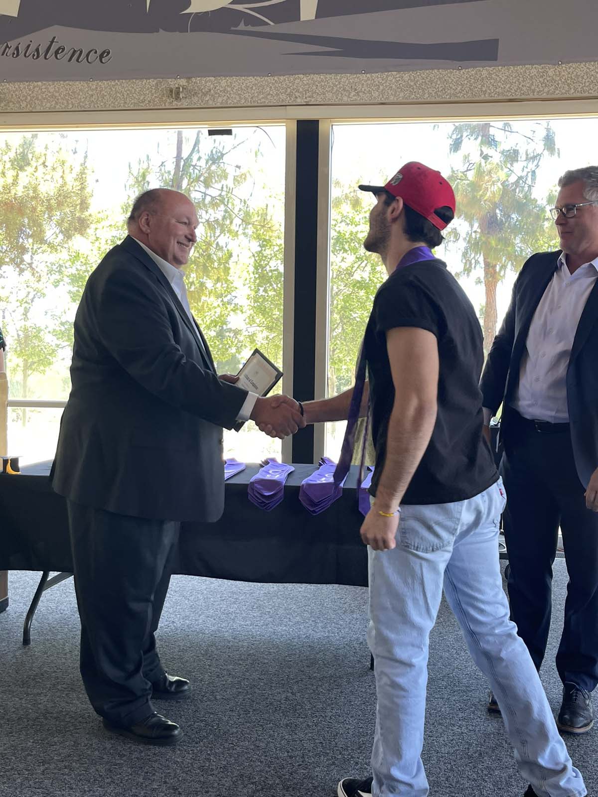People enjoying the Honors Luncheon