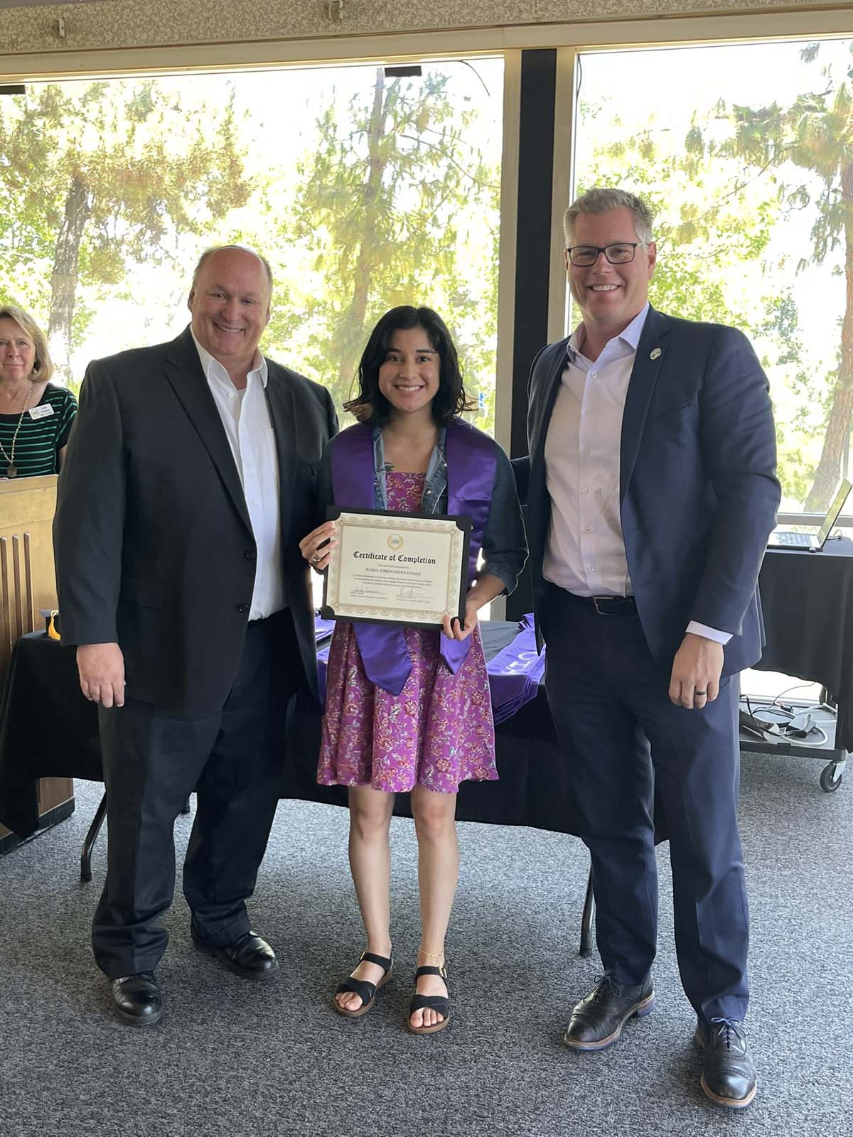 People enjoying the Honors Luncheon
