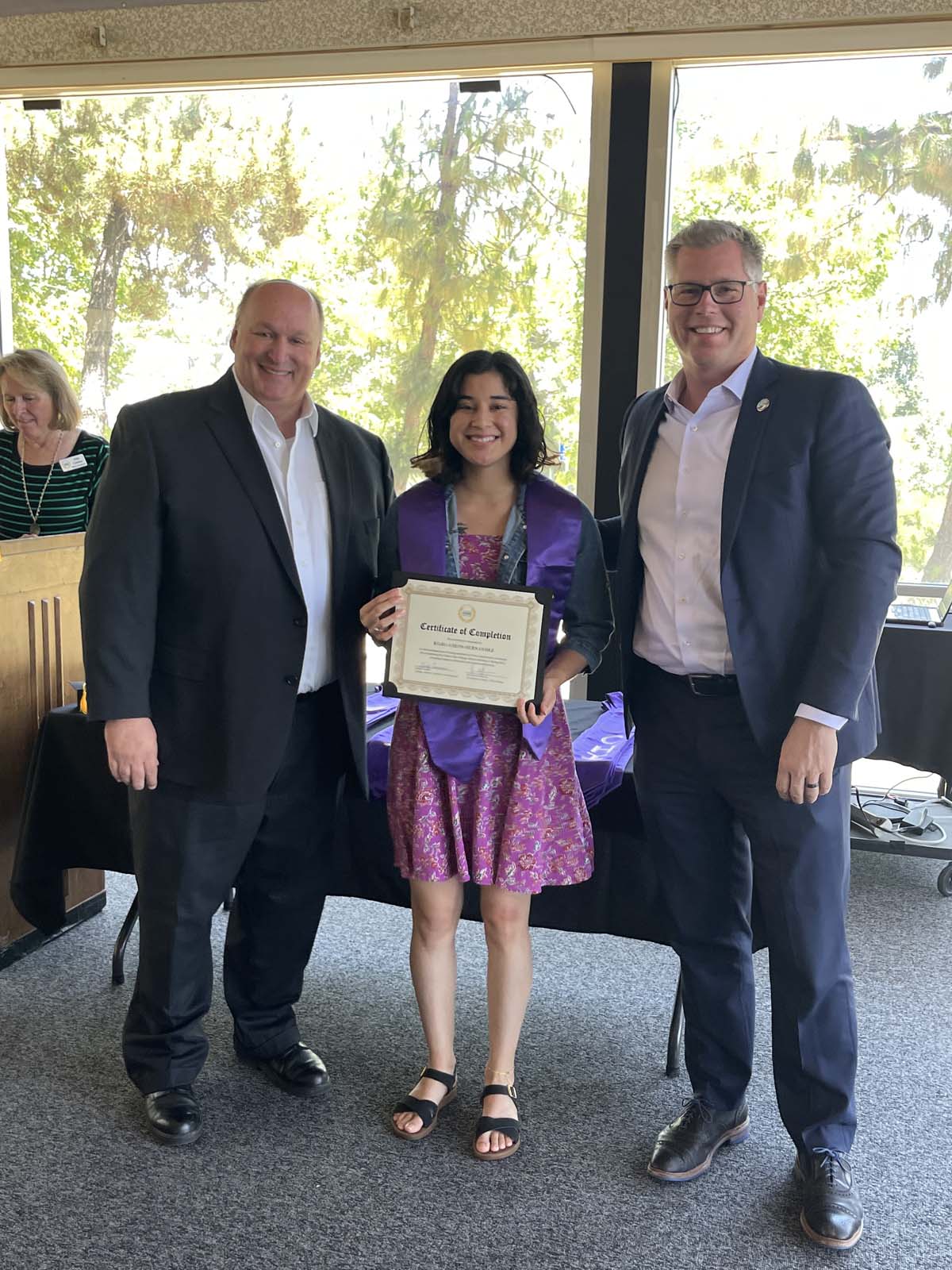 People enjoying the Honors Luncheon