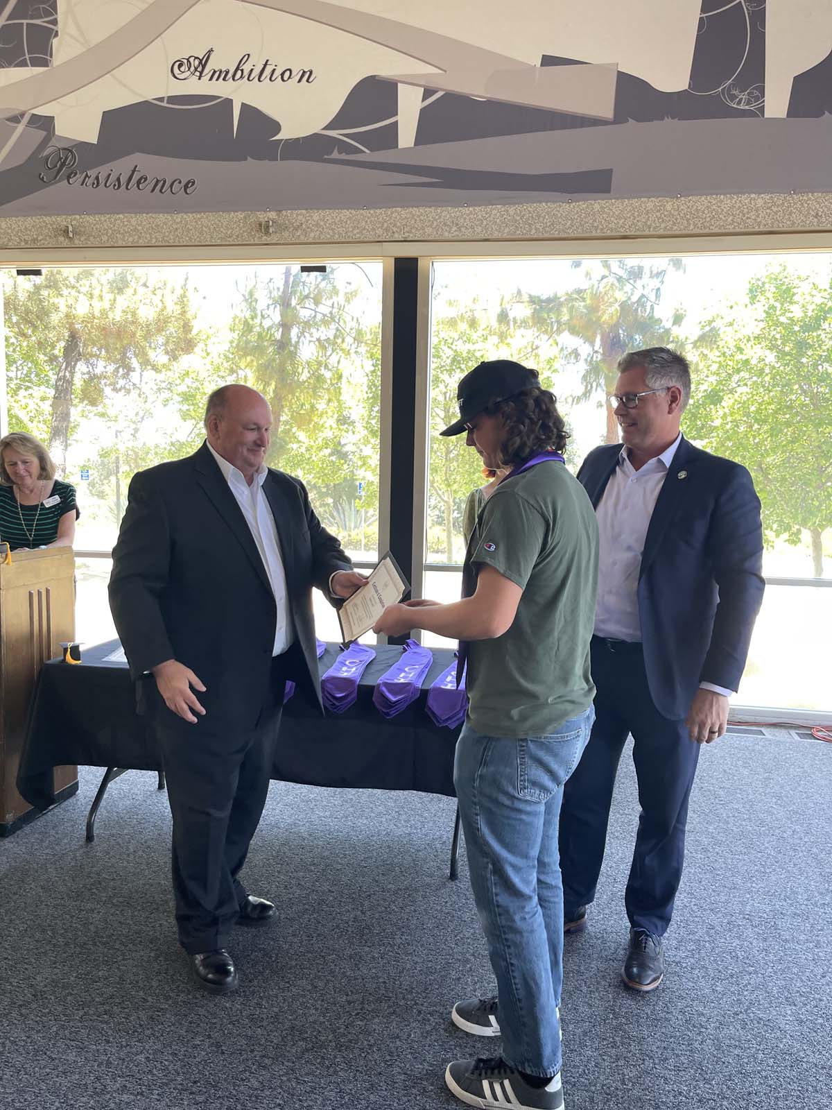 People enjoying the Honors Luncheon