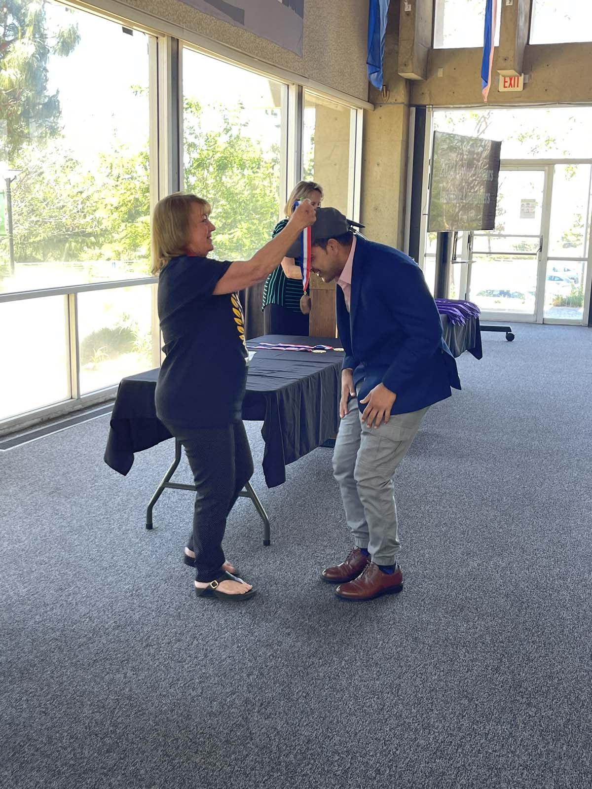 People enjoying the Honors Luncheon