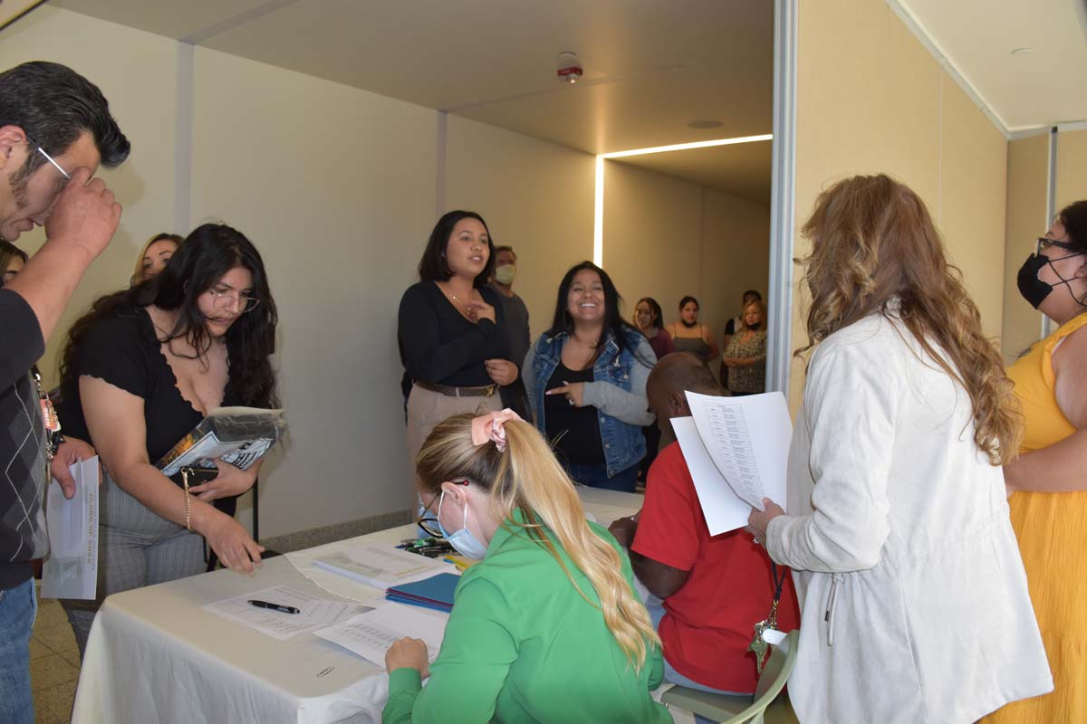 People enjoying the Promise Program Graduation