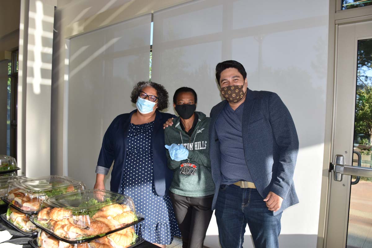 People enjoying the Promise Program Graduation