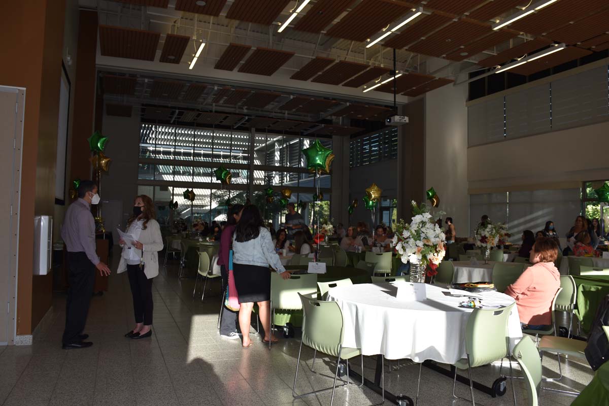 People enjoying the Promise Program Graduation