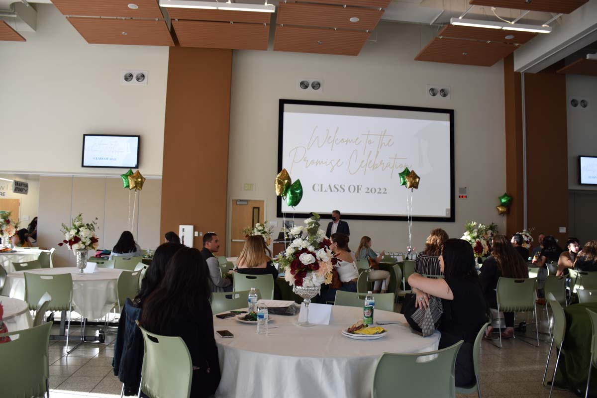 People enjoying the Promise Program Graduation