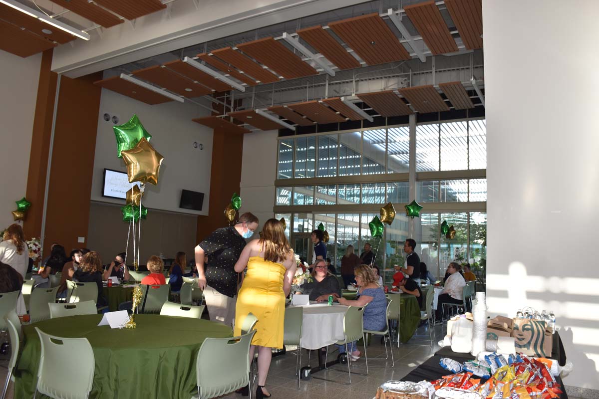 People enjoying the Promise Program Graduation