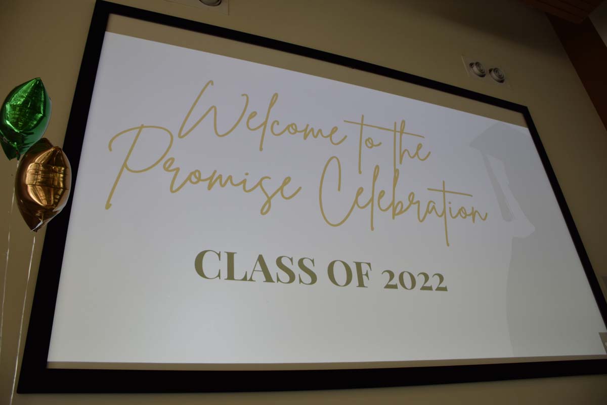 People enjoying the Promise Program Graduation