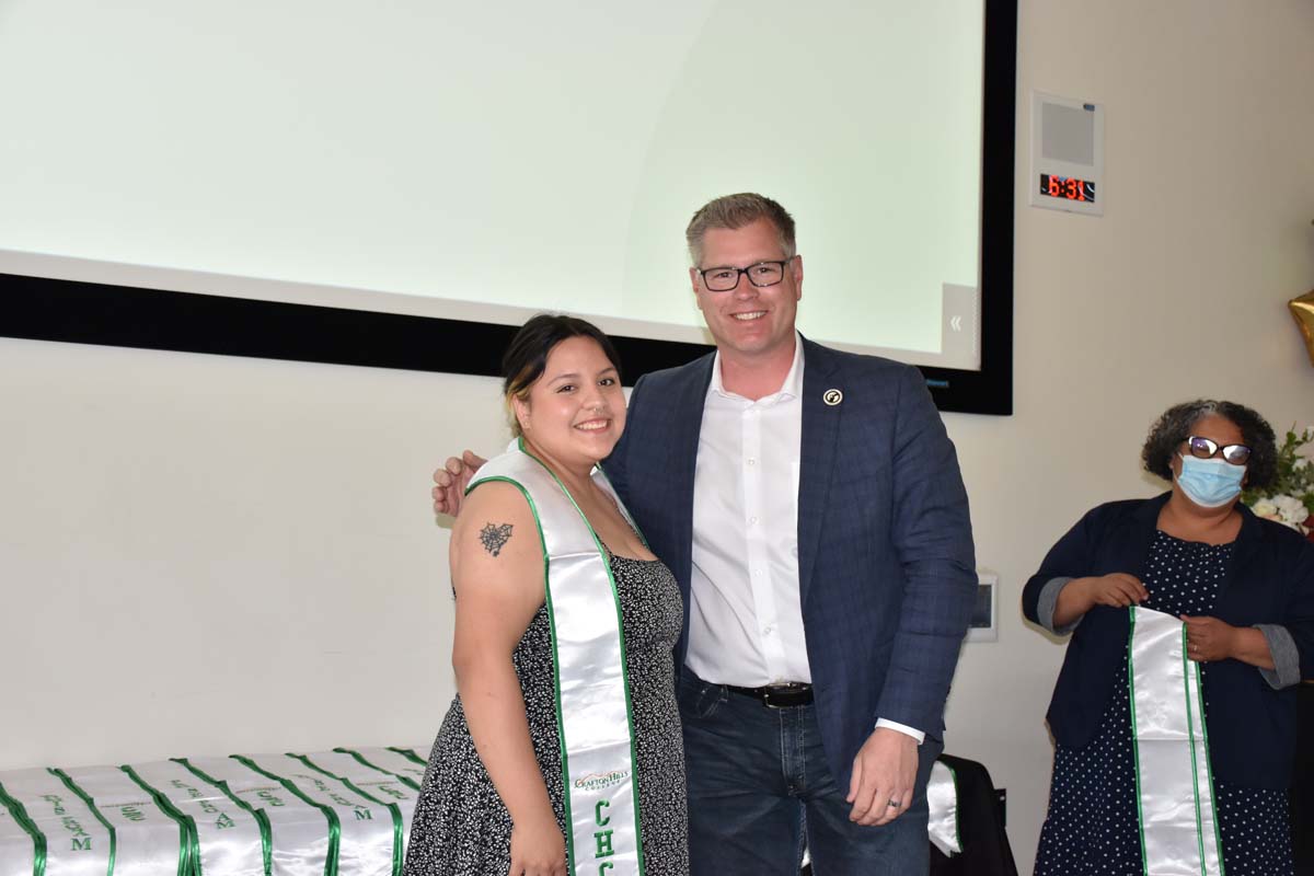 People enjoying the Promise Program Graduation