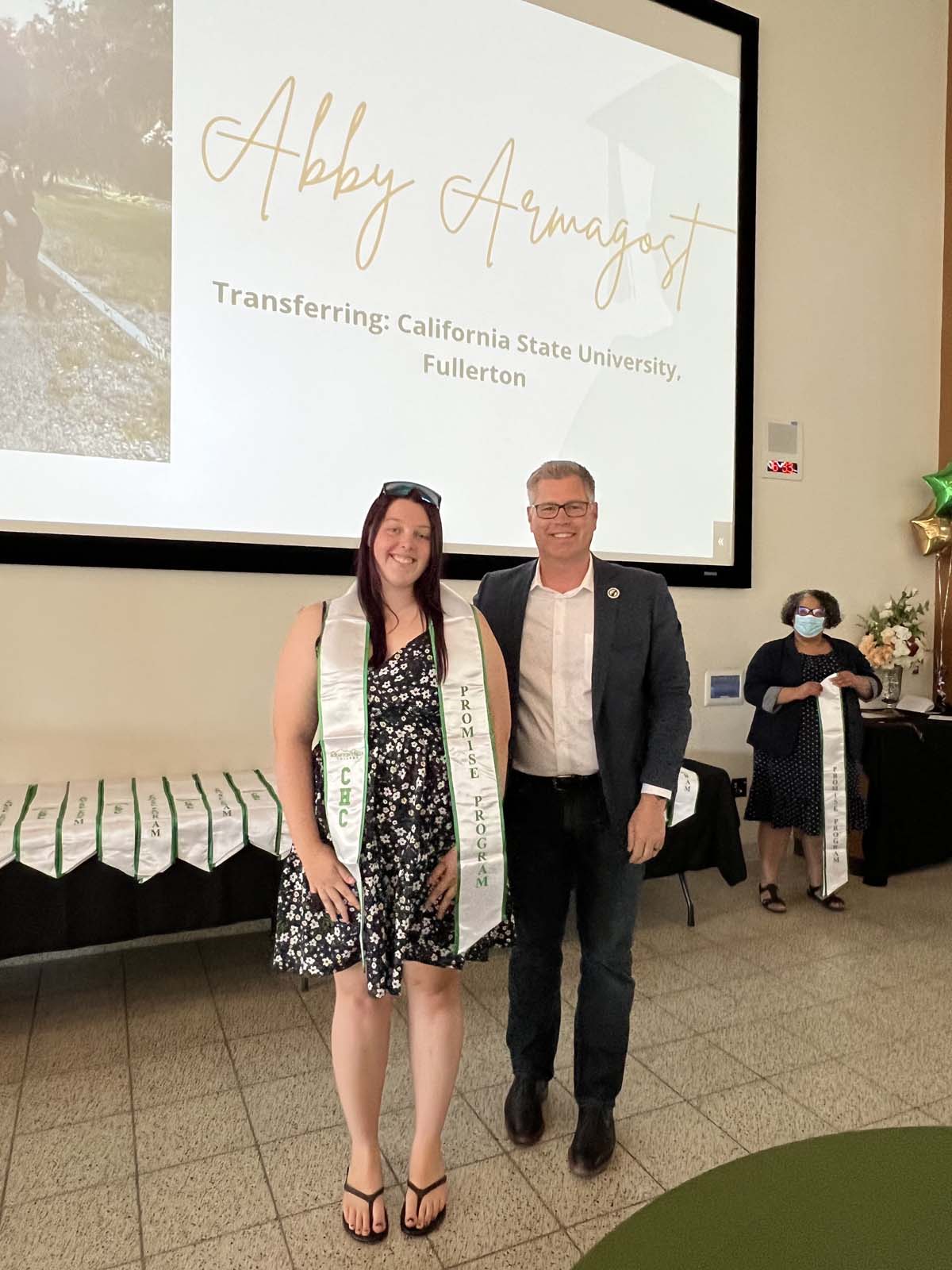 People enjoying the Promise Program Graduation