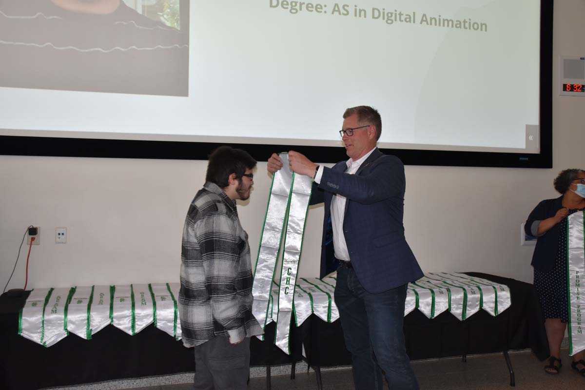 People enjoying the Promise Program Graduation