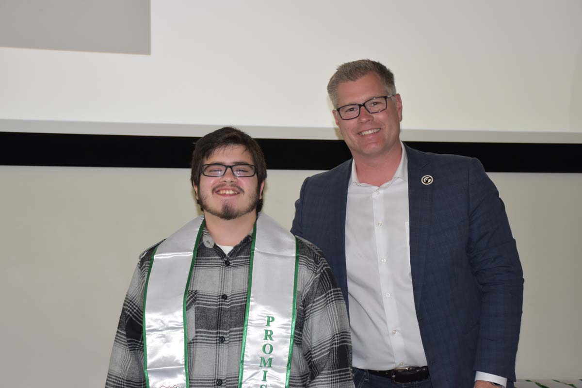 People enjoying the Promise Program Graduation