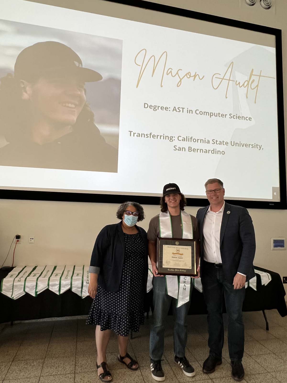 People enjoying the Promise Program Graduation