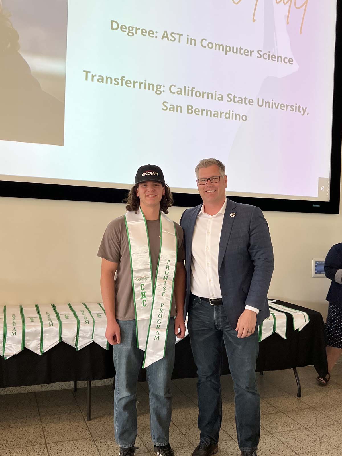 People enjoying the Promise Program Graduation