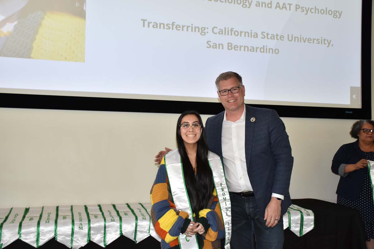 People enjoying the Promise Program Graduation
