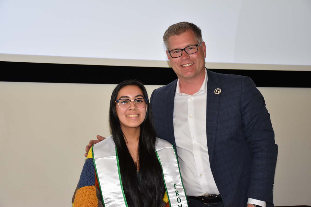 People enjoying the Promise Program Graduation